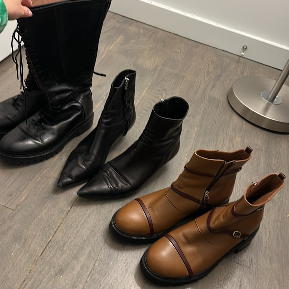 Boot Lot Size 12! Aeyde, Legres, Malone Souliers
